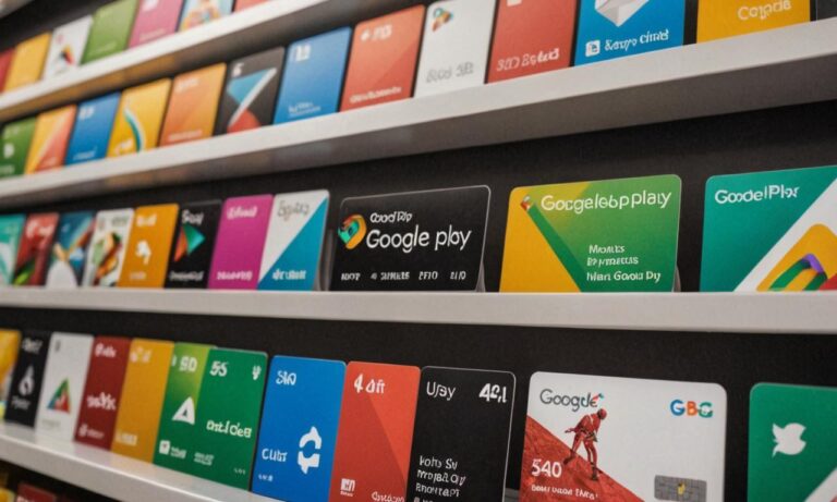 Gdzie kupić karty Google Play