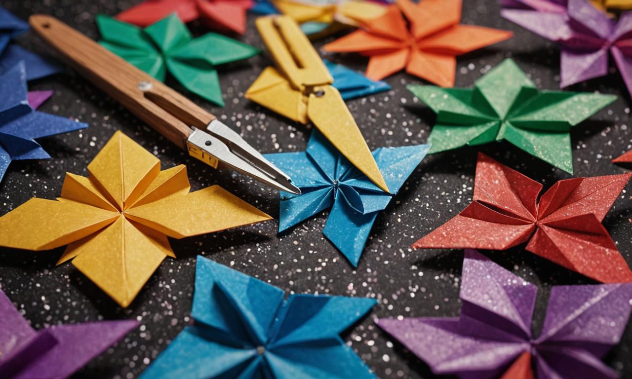 Jak zrobić dużą gwiazdę z papieru